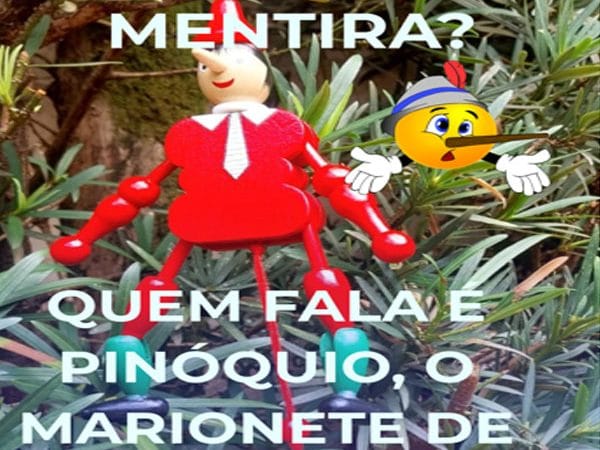 No Dia da Mentira… quem fala é o Pinóquio.