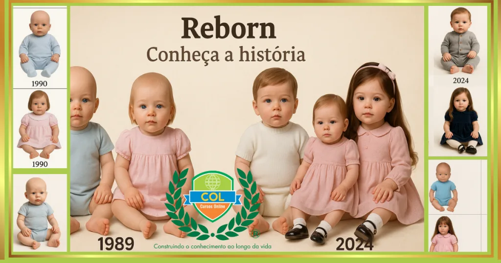 👶 👶A HISTÓRIA DOS BONECOS REBORN: ARTE, EMOÇÃO E REALISMO.