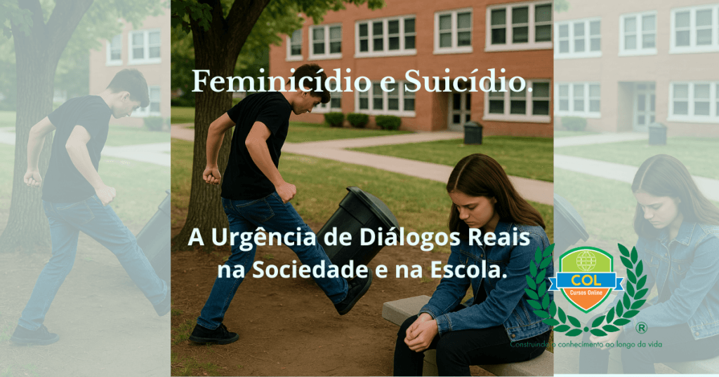 FEMINICÍDIO E SUICÍDIO: A Urgência de Diálogos Reais na Sociedade e na Escola.
