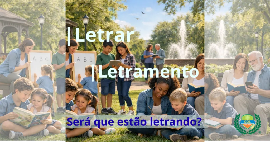 VOCÊ SABE O QUE É LETRANDO?